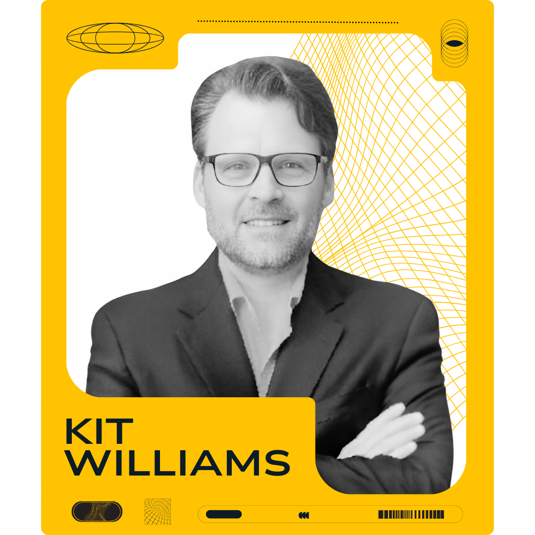 Headshot of Kit Williams