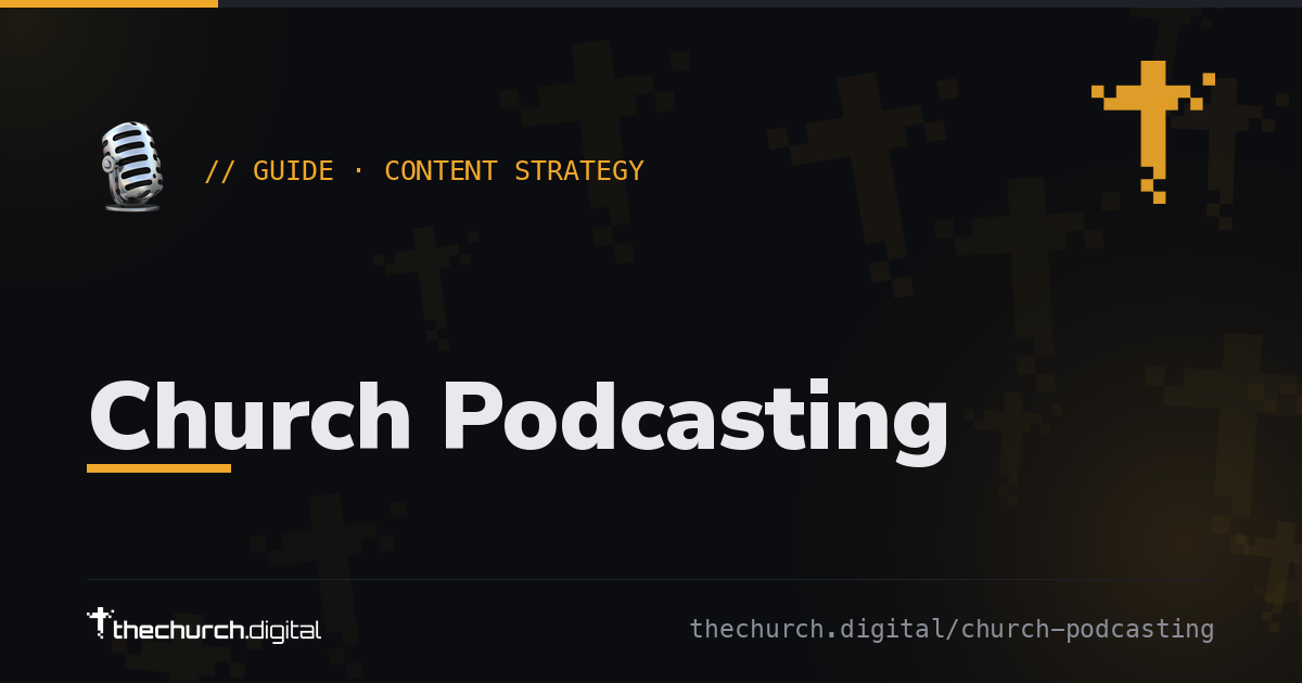 Church Podcasting