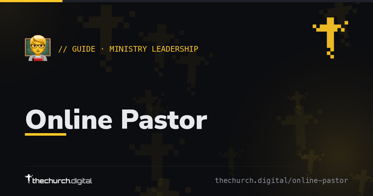 Online Pastor